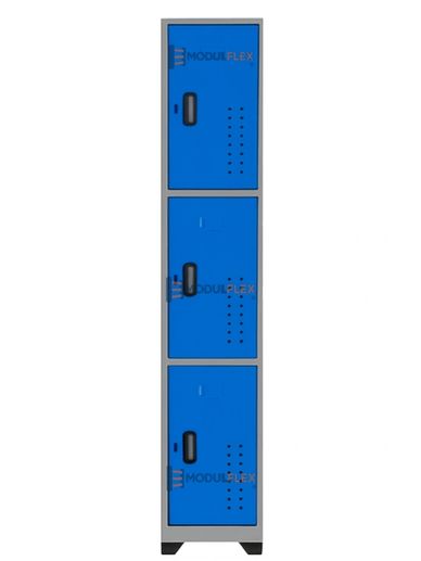 Lockers metálico 3 puestos puertas azules locker metálico casilleros metálicos locker para cascos