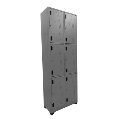 Lockers 6 puestos vertical