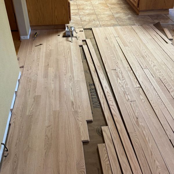 Custom wood flooring installation in Spokane, Coeur d’ Alene, and surrounding areas