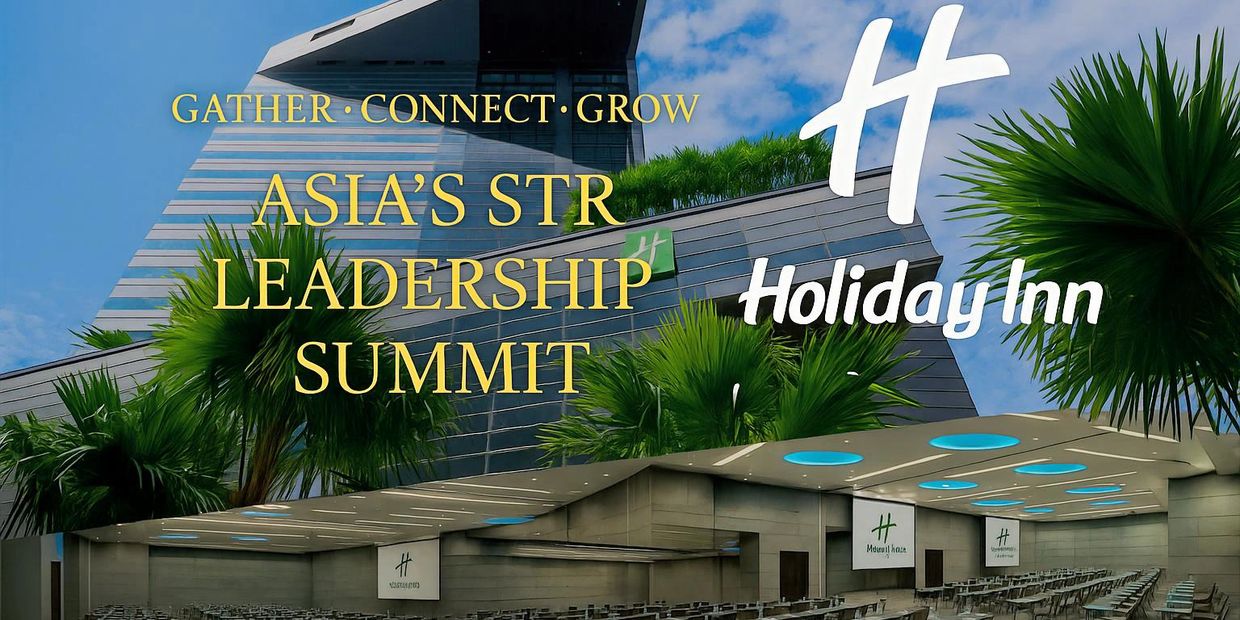 Holiday Inn hosts Asia's STR Leadership Summit in a modern venue.