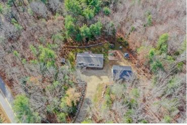 A drone view of our farm.