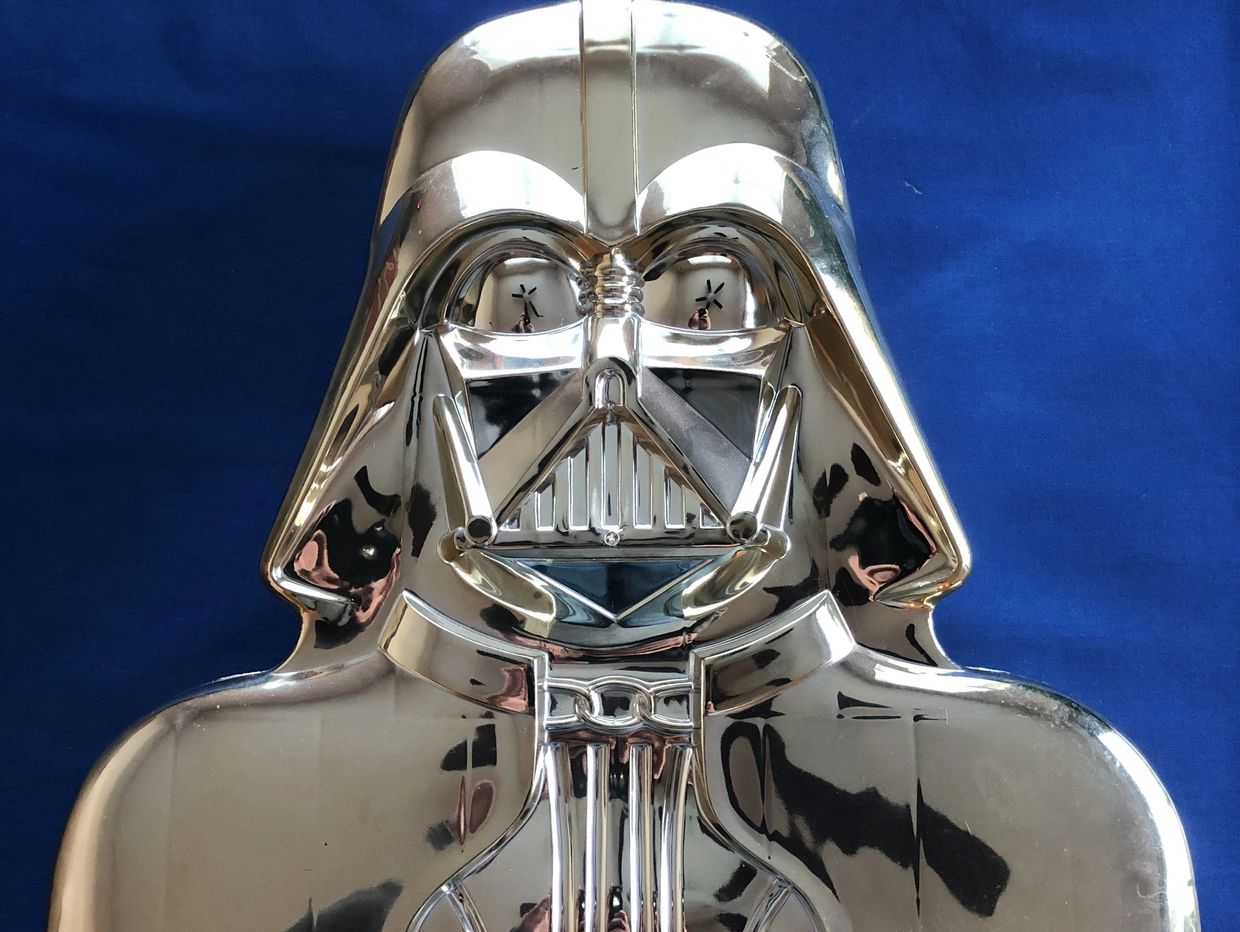 Kenner Star Wars Prototype gold Darth Vader case