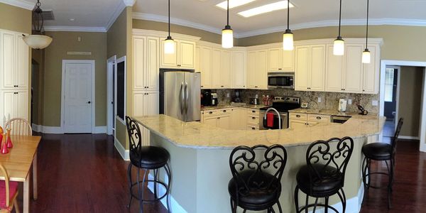 Beautiful Bayshore kitchen renovation Remodeled by local contractor Tampa, Florida.