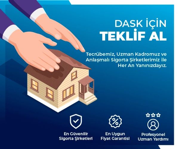 DASK insurance offer with expert support and reliable partners.