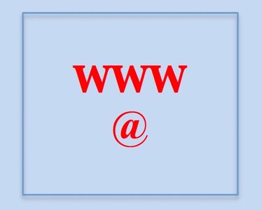 www and @ logo. we can help to buy both website and email address's.