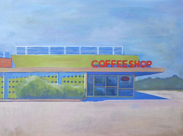 Modern architecture san jose painting