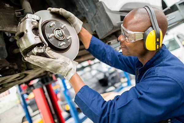 Brake pad work