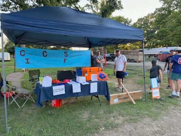 Introducing the CCSIF at the 2024 Clarke County Fair with a throwing contest, raffles and a silent a