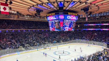 Hockey at Madison Square Garden