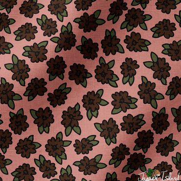 Desert 4 O'clock flowers native to the Utah desert wilderness, tossed on a dusty pink background.