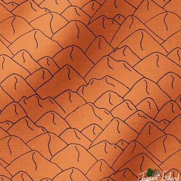 This design features a desert full of sand dunes as far as the eye can see. It would be fun for kids