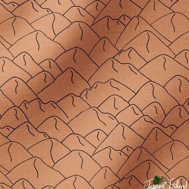 This design features a desert full of sand dunes as far as the eye can see. It would be fun for kids