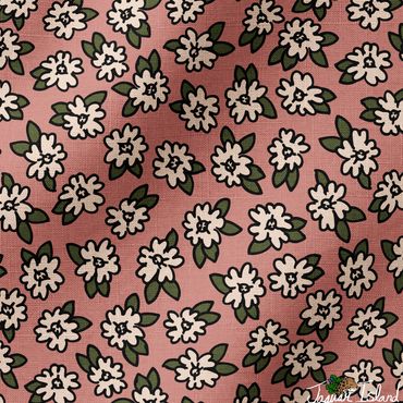 Desert 4 O'clock flowers native to the Utah desert wilderness, tossed on a dusty pink background.