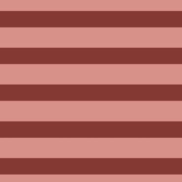 Burgundy red and light dusty pink horizontal stripes