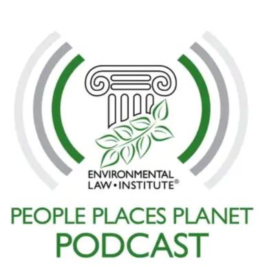 Logo for Environmental Law Institute's People Places Planet Podcast.