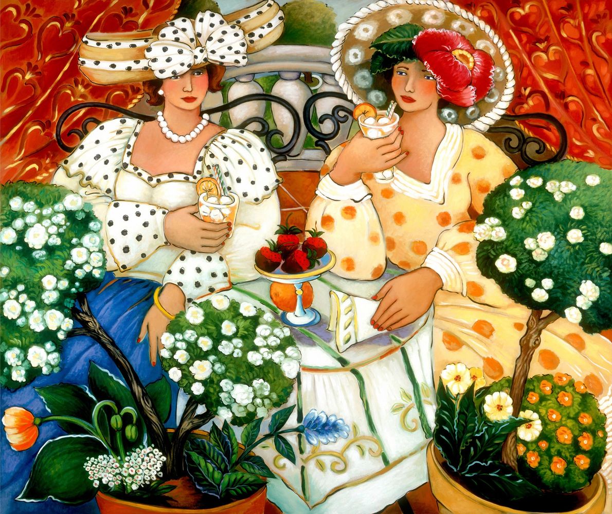 Off the Terrace print