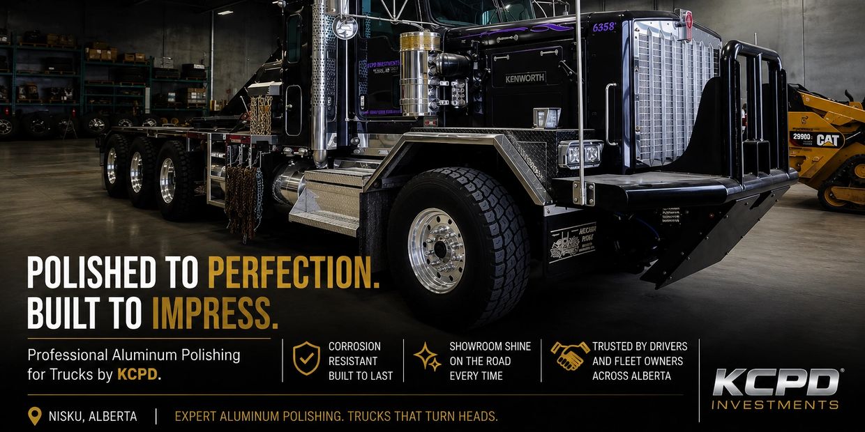 Heavy Truck Polishing Kenworth C500
