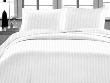 1CM STRIPS 100% COTTON BEDSHEET