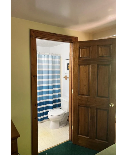 Bathroom in master bedroom.