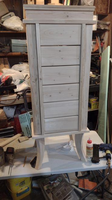 LARGE JEWELRY CABINET
MADE OF PINE
CAN BE PERSONALIZED