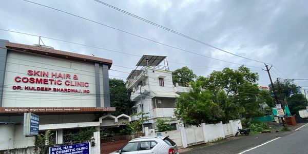 Near Prem Mandir Wright Town 2225/2  1st Floor refers to Skin Hair and Cosmetic clinic, Dr. Kuldeep