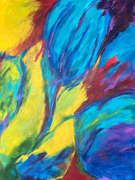 Tulips
Acrylic on Canvas
48in X 36in
Hector Vizoso