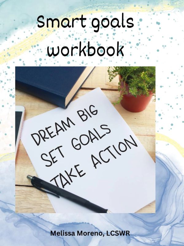smart goals workbook, table list of goals 