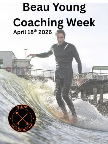 Surfer riding a wave during Beau Young Coaching Week, April 18, 2026.