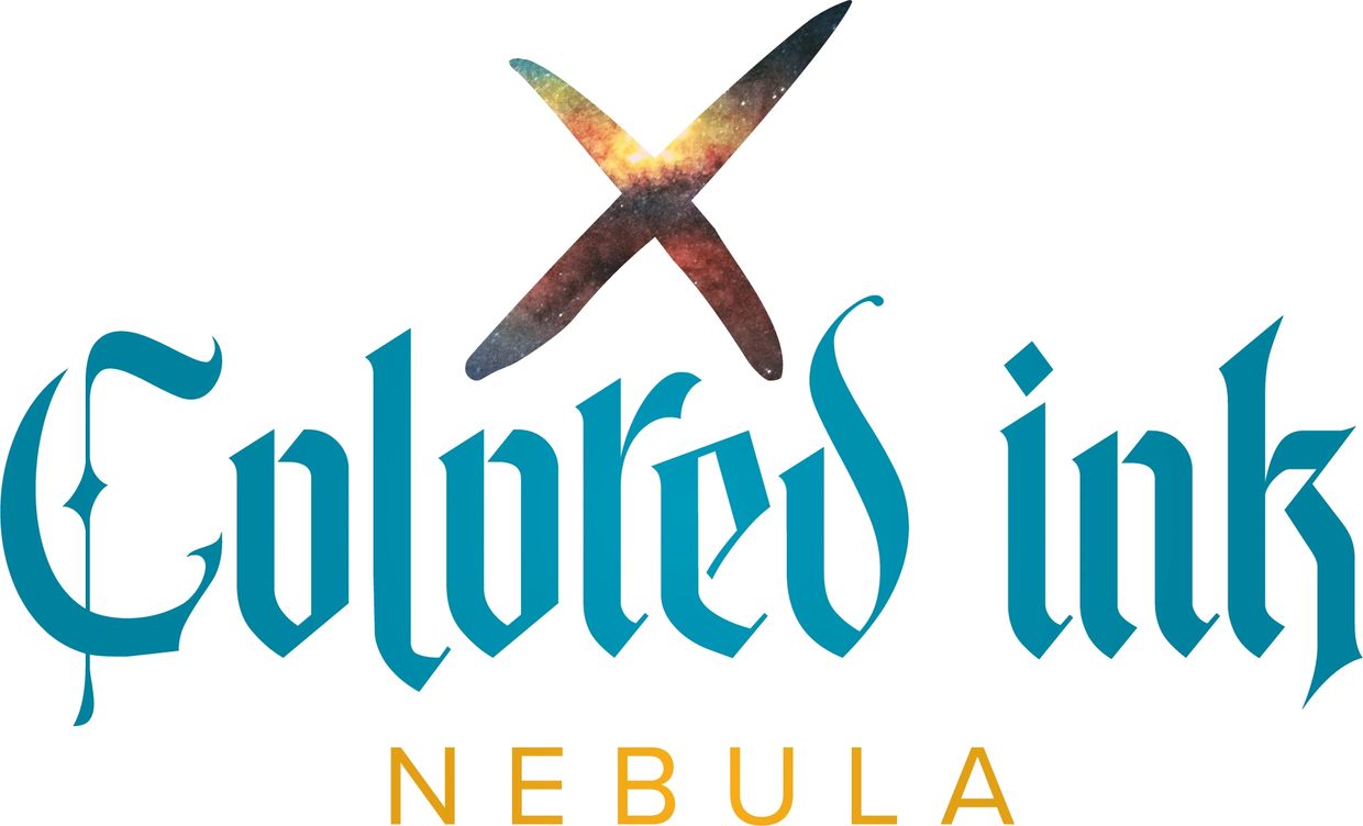 Colored ink Nebula Logo 