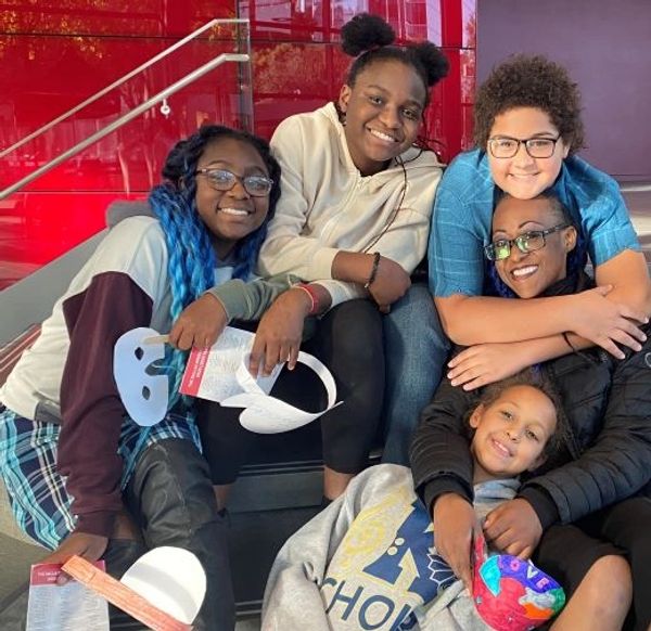 I am becoming the person I want them to see. We are becoming the familiy we've always wanted to be.