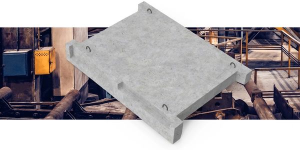 Stone support for heavy industry