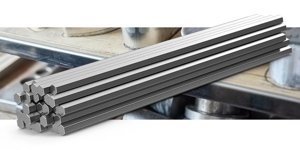 Fabricated metal poles