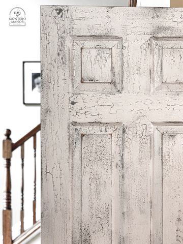 cracked patina old world door