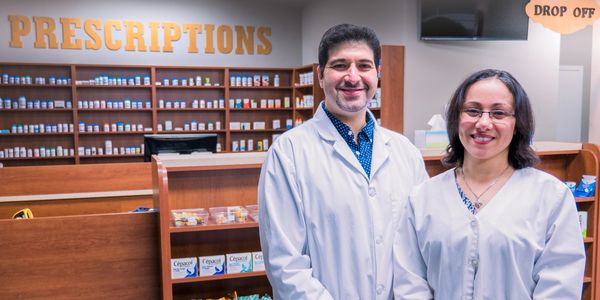 Galal and Mira are the owners of Oak City Pharmacy in Oakville Ontario, located on Oak Park Blvd.