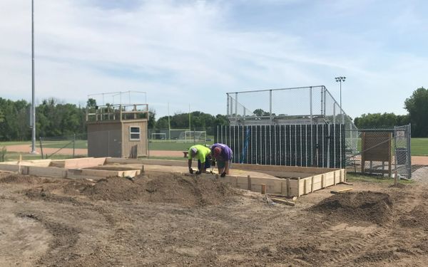 framing the footings
