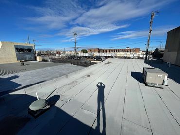 commercial roof in Philadelphia, PA.