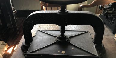 Miami Railway Station Museum | One of the Earliest version of a Copy Machine