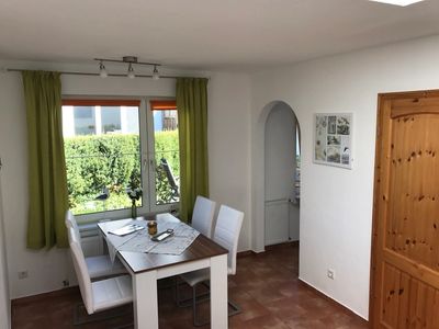 Esszimmertisch im Ferienhaus Seestern