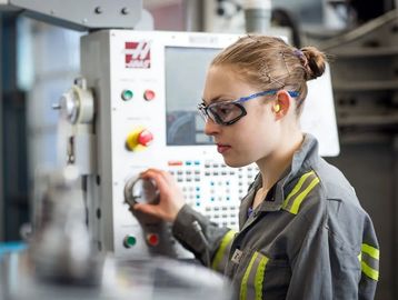 CNC, Machinist, Production Worker, Safety Glasses, Warehouse jobs, AdKore Staffing