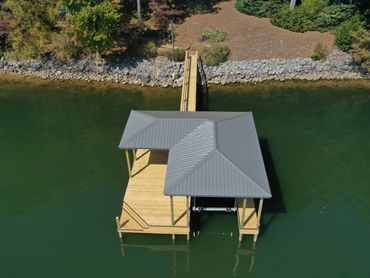 Stationary Dock on Watts Bar Lake
