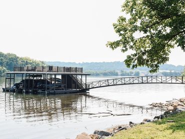 Floating Dock on Nickajack Lake
