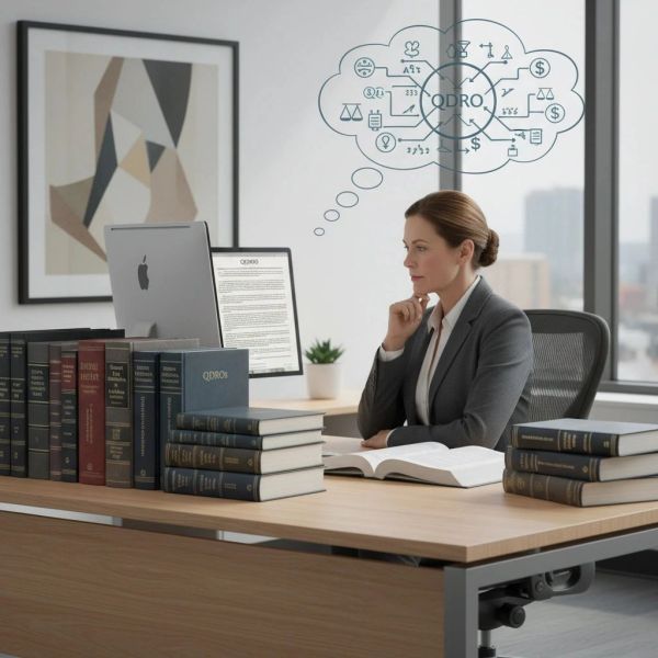 A woman looking at her laptop screen