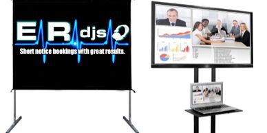Screen and projector or monitor package.