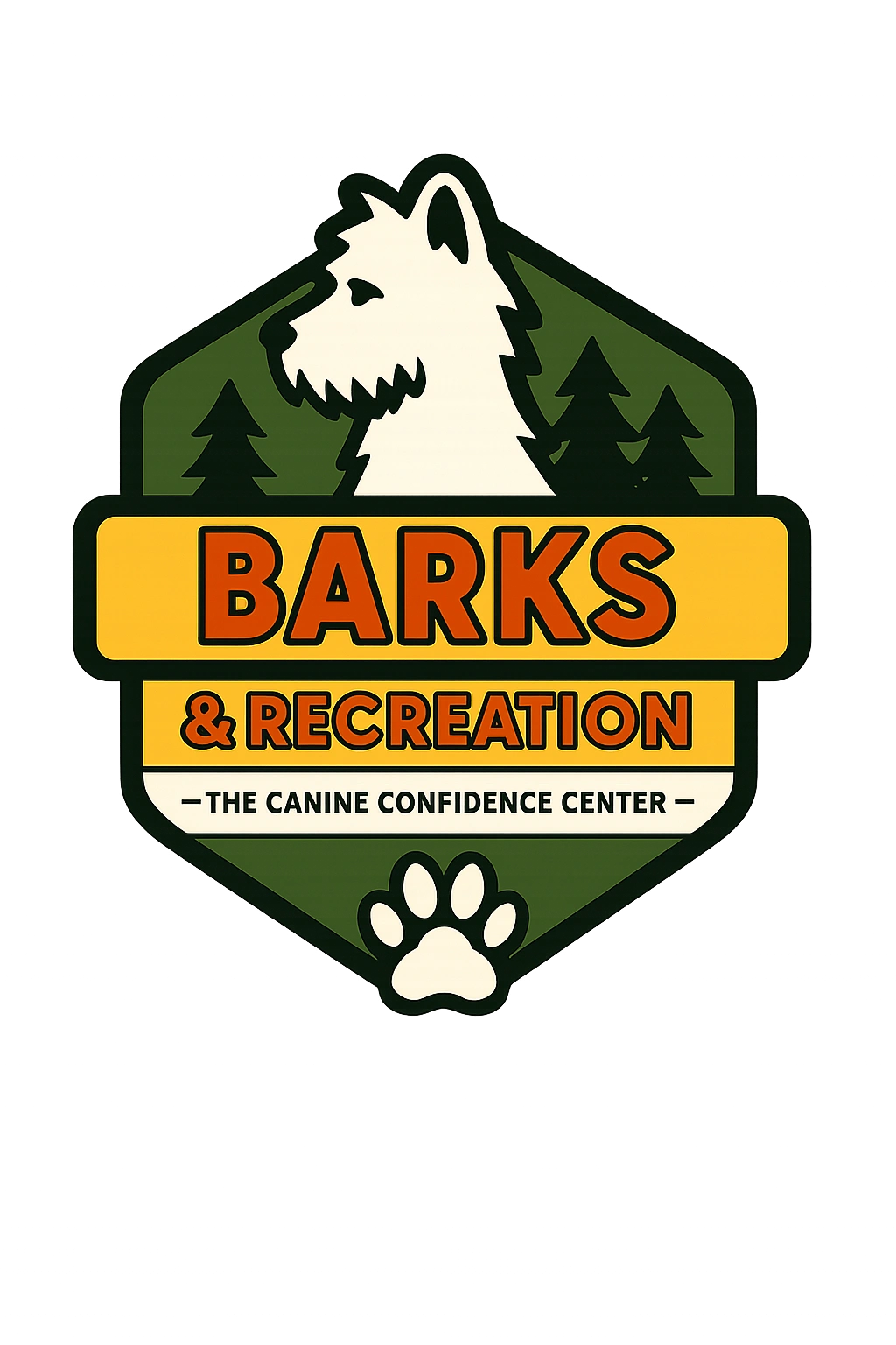 Barks & Recreation Pet Care - Logo