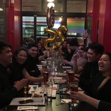 Restaurant party room private dinning area