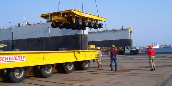 modular shipyard transporters
