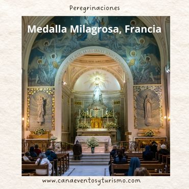 Santuario Virgen de la Medalla Milagrosa en Paris