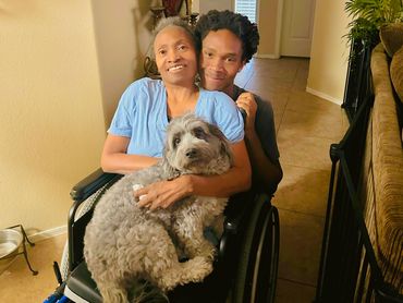 Ashlee Croft's family. mother and son. family oriented realtor phoenix az. disability advocate.