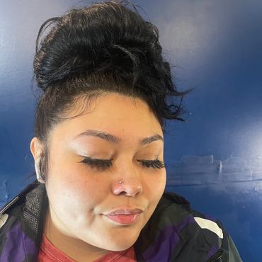 happy client nose piercing madison ave indigo