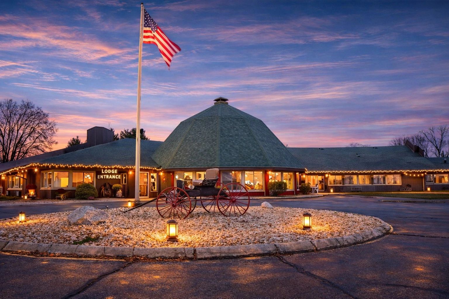 Round Barn Lodge in Spring Green, United States